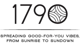1790 SPREADING GOOD-FOR-YOU VIBES, FROMSUNRISE TO SUNDOWN trademark