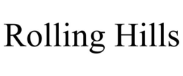 ROLLING HILLS trademark