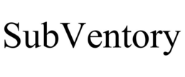 SUBVENTORY trademark