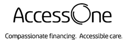 ACCESSONE COMPASSIONATE FINANCING. ACCESSIBLE CARE. trademark