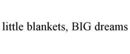 LITTLE BLANKETS, BIG DREAMS trademark