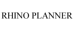 RHINO PLANNER trademark