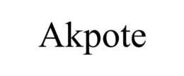 AKPOTE trademark