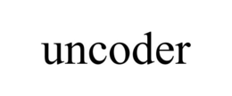 UNCODER trademark