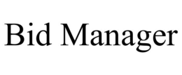 BID MANAGER trademark