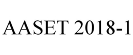 AASET 2018-1 trademark