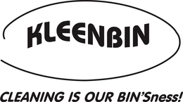 KLEENBIN CLEANING IS OUR BIN'SNESS! trademark