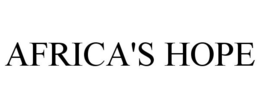 AFRICA'S HOPE trademark