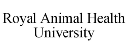 ROYAL ANIMAL HEALTH UNIVERSITY trademark