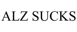 ALZ SUCKS trademark