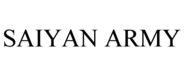 SAIYAN ARMY trademark