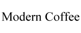 MODERN COFFEE trademark