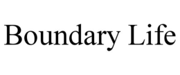 BOUNDARY LIFE trademark
