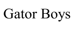 GATOR BOYS trademark