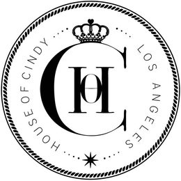 HOUSE OF CINDY H O C LOS ANGELES trademark