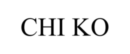CHI KO trademark