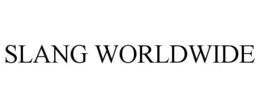 SLANG WORLDWIDE trademark