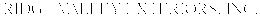 RIDGE VALLEY EXTERIORS, INC. trademark