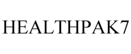 HEALTHPAK7 trademark