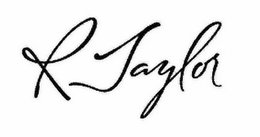 R TAYLOR trademark