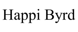 HAPPI BYRD trademark