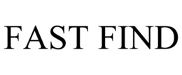 FAST FIND trademark
