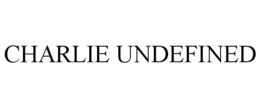 CHARLIE UNDEFINED trademark