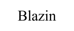 BLAZIN trademark
