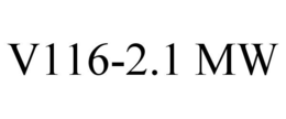 V116-2.1 MW trademark