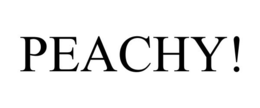 PEACHY! trademark