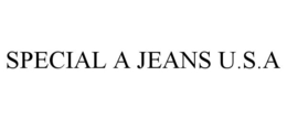 SPECIAL A JEANS U.S.A trademark
