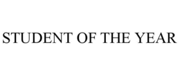 STUDENT OF THE YEAR trademark
