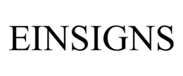 EINSIGNS trademark
