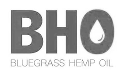 BHO BLUEGRASS HEMP OIL trademark