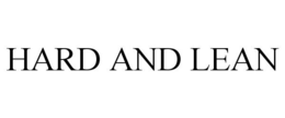 HARD AND LEAN trademark