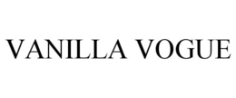 VANILLA VOGUE trademark