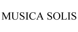MUSICA SOLIS trademark