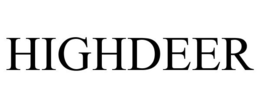 HIGHDEER trademark
