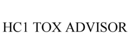 HC1 TOX ADVISOR trademark