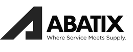 A ABATIX WHERE SERVICE MEETS SUPPLY. trademark