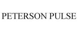 PETERSON PULSE trademark