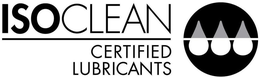 ISOCLEAN CERTIFIED LUBRICANTS trademark
