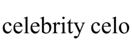 CELEBRITY CELO trademark
