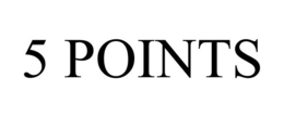 5 POINTS trademark