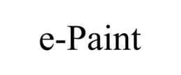 E-PAINT trademark