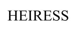 HEIRESS trademark