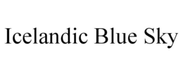 ICELANDIC BLUE SKY trademark