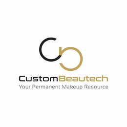 CB CUSTOM BEAUTECH YOUR PERMANENT MAKEUP RESOURCE trademark