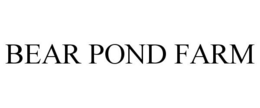 BEAR POND FARM trademark