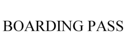 BOARDING PASS trademark